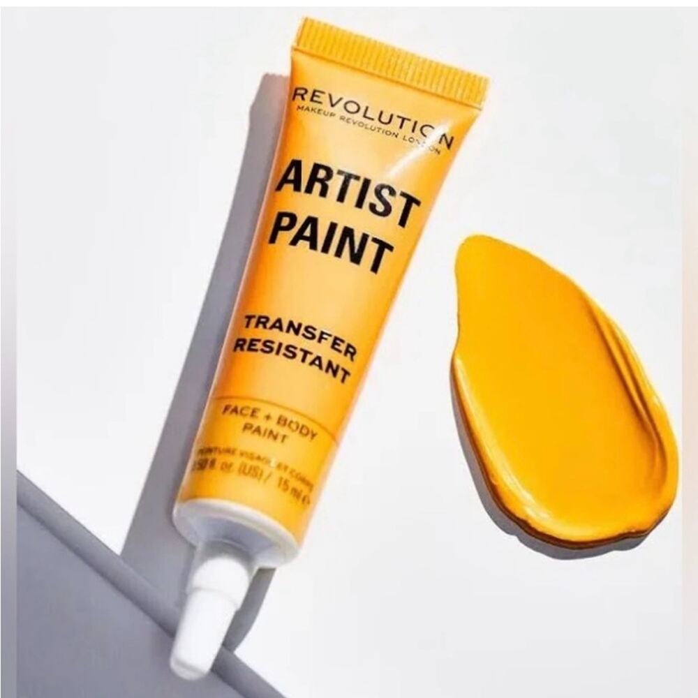 Makeup Revolution Artist Collection Artist Face & Body Paint - Yellow